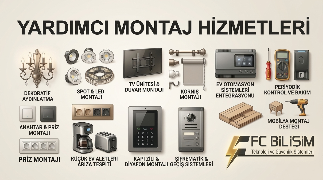 Yardımcı Montaj Hizmetleri